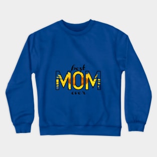 Blessed mom yellow sunflower Crewneck Sweatshirt